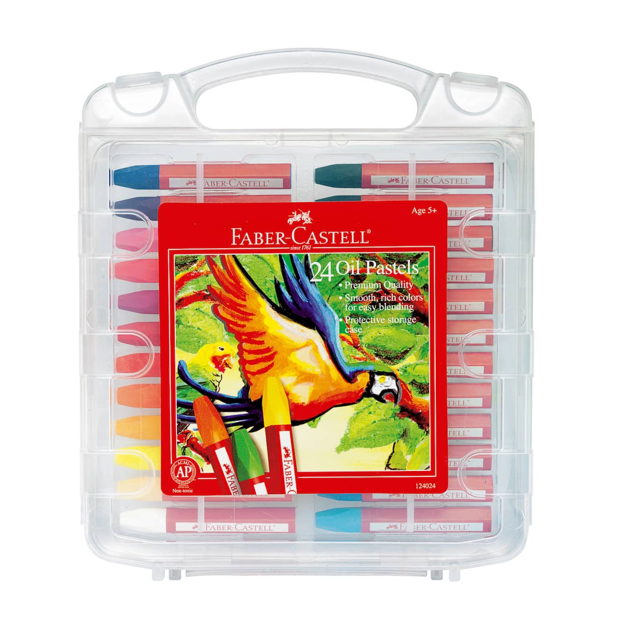 Faber-Castell 24 Color Oil Pastel Set